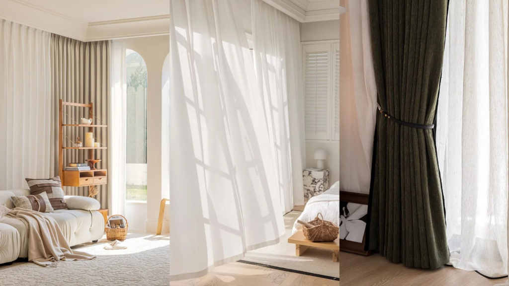 heat resistant curtains in Dubai