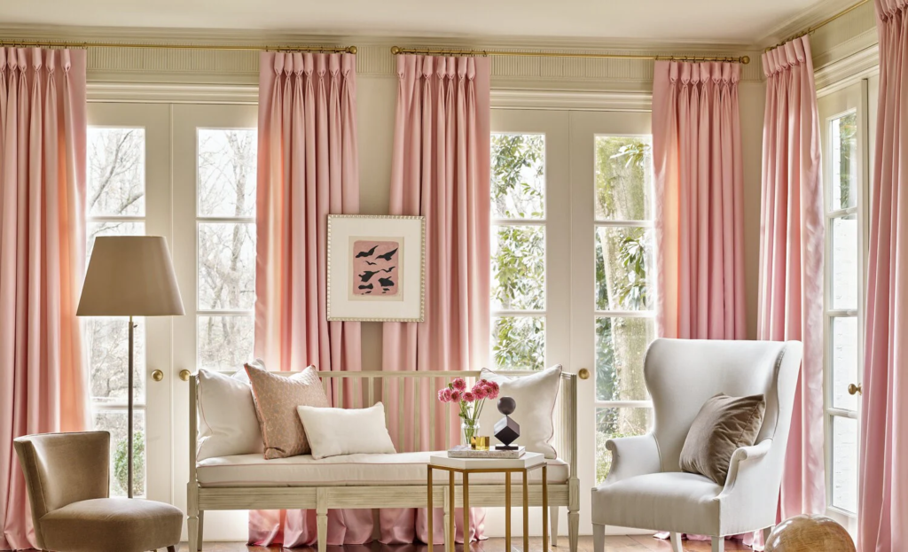 Goblet Pleat Curtains in UAE