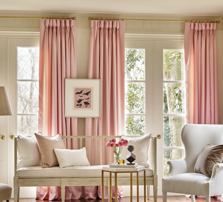 Goblet Pleat Curtains in UAE