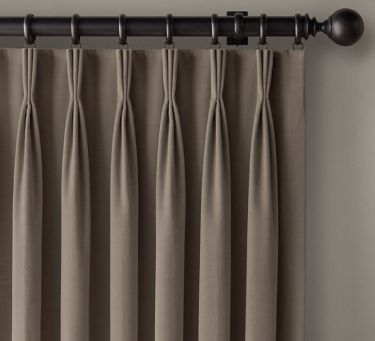 Pencil Pleat Curtains in Dubai