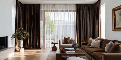 Modern Custom Curtains in UAE