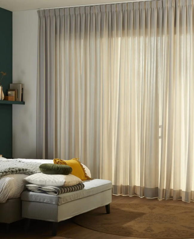 Motorized Curtains for Palm Villas