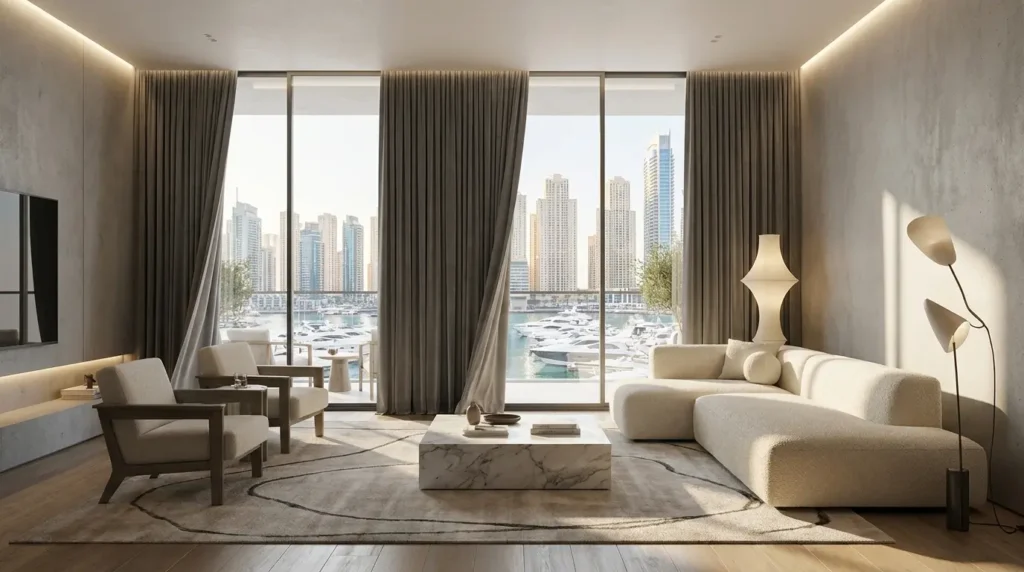 custom blackout curtains dubai
